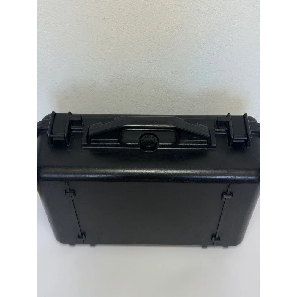 VTG Pelican 1500 Hard Shell Medium Protective Storage Case Black 18x14x7 No Foam